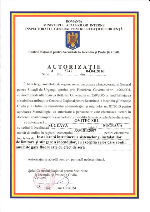 Document: IGSU — execuție limitare și stingere incendii