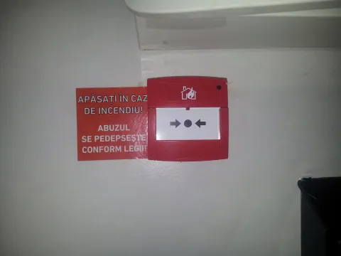 Buton acționare sistem detecție incendiu